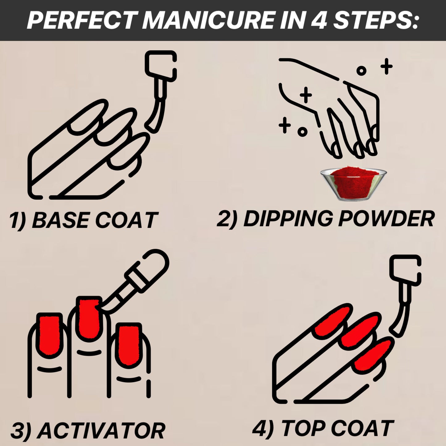 Premium Dipping Kit (4 Colors)